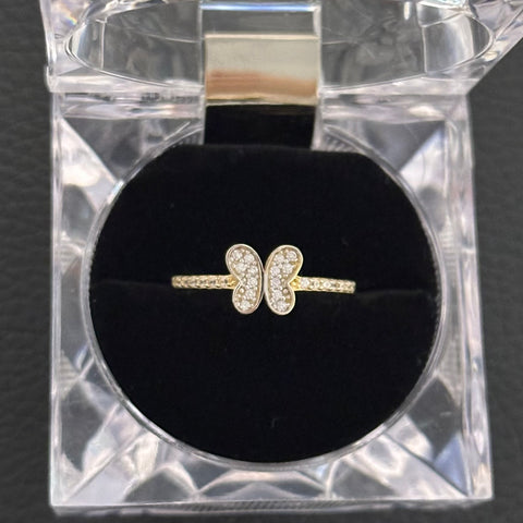 10k Gold Butterfly Ring