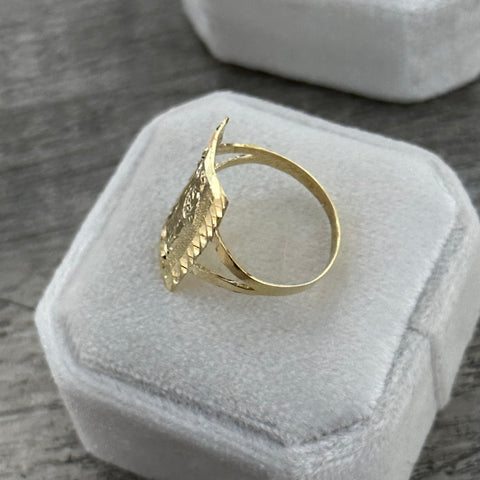 10K Gold San Judas Ring 20MM
