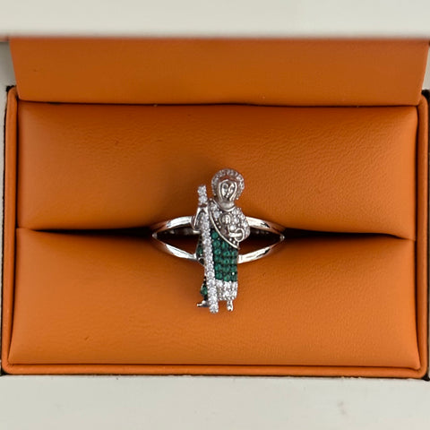 Silver San Judas Ring 017