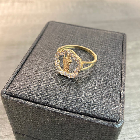 14k Gold San Judas Ring