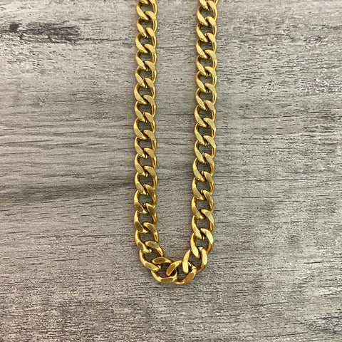 Stainless Steel Cuban Chain 7MM