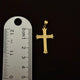 14k Real Gold Cross Pendant