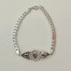 Virgencita bracelet rhodium plated two styles