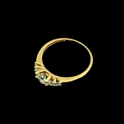 14k Real Gold Fancy Ring 2169