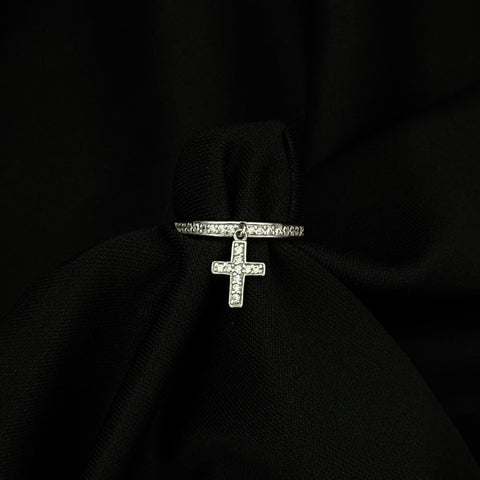 925 Silver Cross Ring