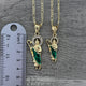 Set of two San Judas necklaces