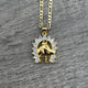 Gold Plated Horse Necklace 04