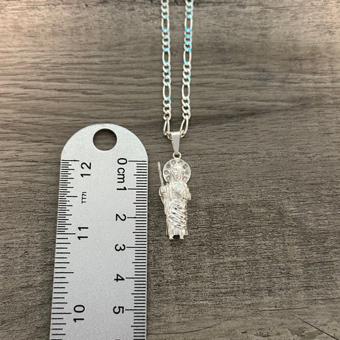 925 Silver San Judas Pendant