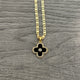 Black Clover Necklace