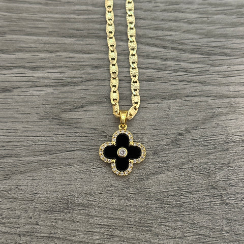 Black Clover Necklace