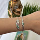 Silver San Judas bracelet