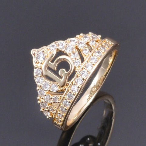 15 años ring gold plated - 15 years