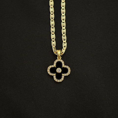 Black Clover Necklace