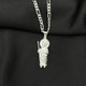 Mini 925 Silver San Judas Necklace 09