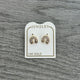 14k Gold Mini Stud Earrings with screw back