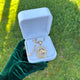 Gold Plated Horse Necklace 03