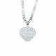 925 Virgencita Heart Necklace 02