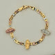 Virgencita Bracelet Three Tone 02