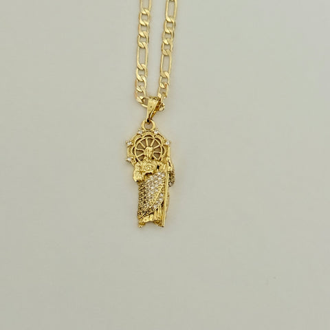 Mini San Judas Necklace 022