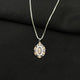 Mini 925 Silver San Judas Necklace 016