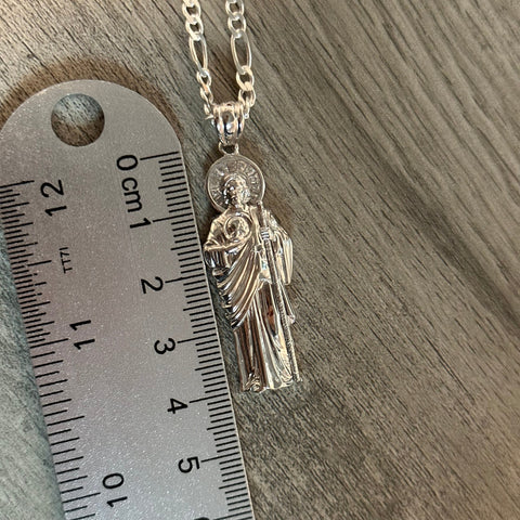 925 Silver San Judas Pendant