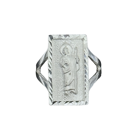 925 Silver San Judas Ring