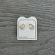 14k Gold Mini Stud Earrings with screw back