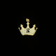 14k Real Gold 15 años 15 years Crown Pendant 2146