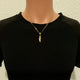 Three Tone San Judas Necklace (1pc)