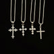 Mini 925 Silver Cross Necklace