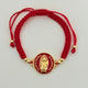 Handmade Red Virgencita Bracelet 05