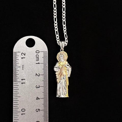 925 Silver San Judas Pendant