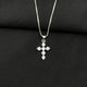 Mini 925 Silver Cross Necklace 01