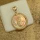 14K Gold Virgencita Pendant 2303