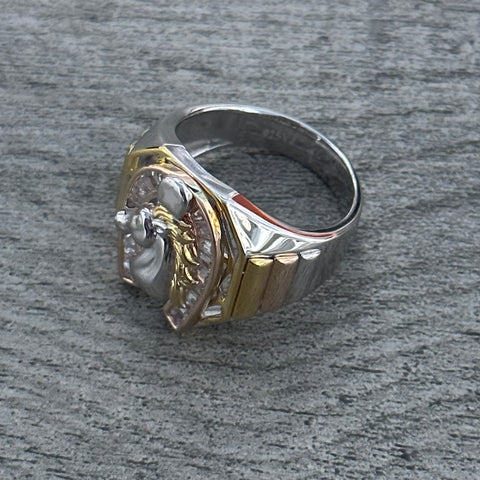 Horse Silver Ring 09