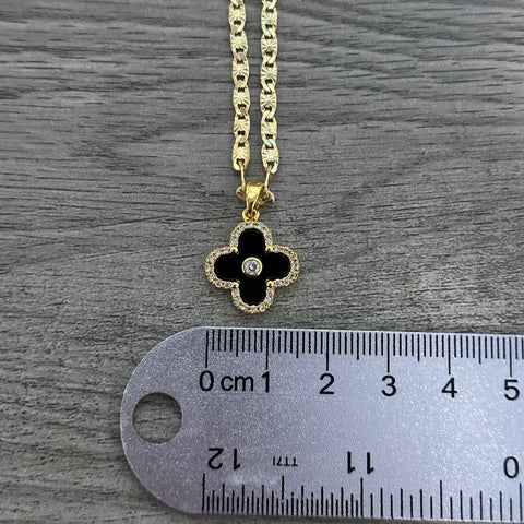 Black Clover Necklace