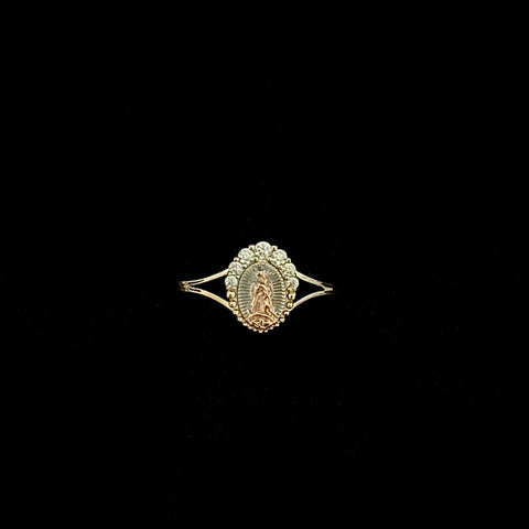 14k Solid Gold Virgencita Ring 0624