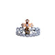 925 Silver ring Cross crown 15 years - 15 años - quinceañera