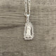 925 Silver Virgen Pendant (1pc)