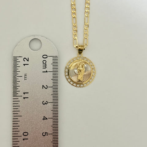 San Judas Three Color Necklace 014