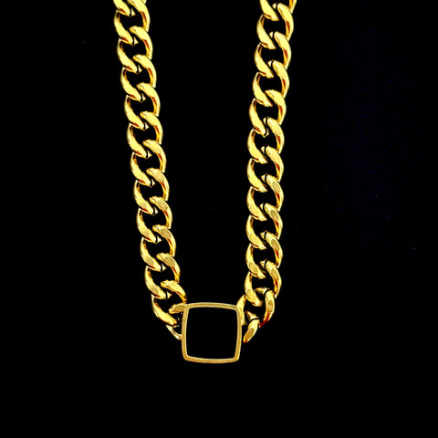 Stainless Steel Necklace 16”+2”