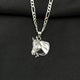 925 Silver Horse Necklace 01