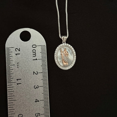 925 Silver San Judas Pendant