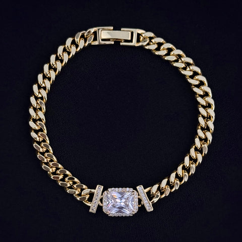 Fancy Gold plated Stone Bracelet