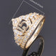 15 años ring gold plated - 15 years