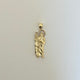 10k Gold San Judas Pendant