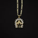 Gold Plated Horse Necklace 04