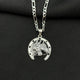 925 Silver Horse Necklace 02