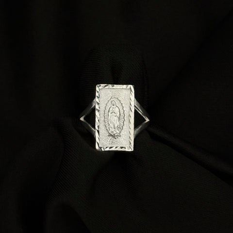 925 Silver Virgencita Ring