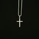 Mini 925 Silver Cross Necklace